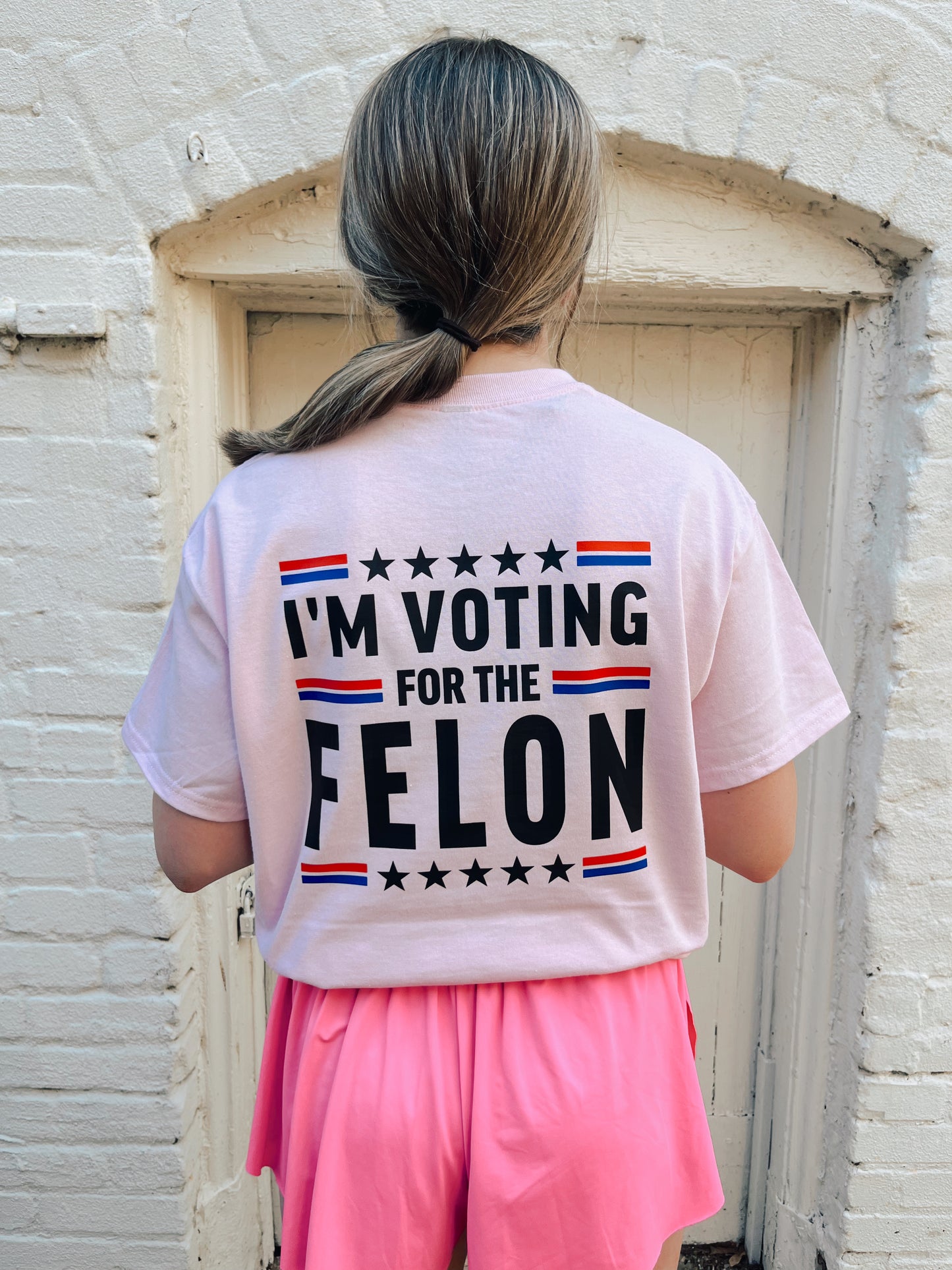 I’m voting for the felon